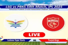 IPL 2025: Punjab Kings vs Lucknow Super Giants - Live Score and Match Highlights
